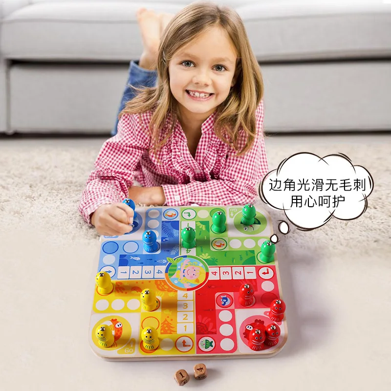 

Big Hands for Wooden Toys Children Magnetic Fishing Aeroplane Chess-in-Game Educational Toy
