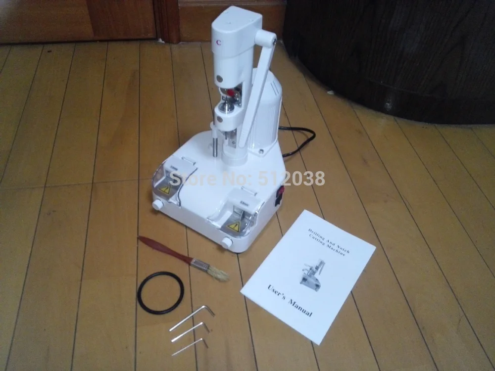 

Cp-24c Eyeglasses Lens Drilling and Groove Notch-cutting Cutting Machine