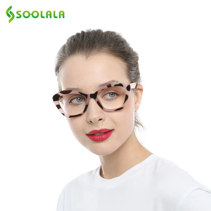 SOOLALA, 4 шт., кошачий глаз, женские очки для чтения, окулярные очки, очки для дальнозоркости, очки для чтения, 1,0, 1,5, 1,75, 2,0, 2,5, 4,0