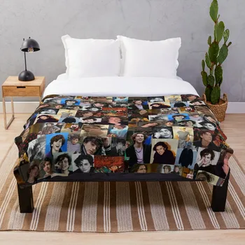 

another Timmy collage Throw Blanket Soft Sherpa Blanket Bed Sheet Single Knee Blanket Office Nap Blanket
