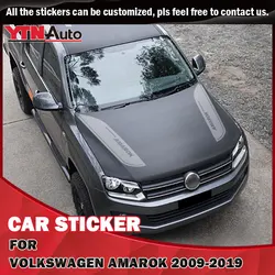 Bonner – autocollants en vinyle pour Volkswagen Amarok 2009 – 2019, accessoires de voiture, Cool, à rayures, graphique de style, Scoop 