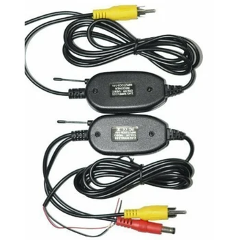 

2.4G Monitor Receiver Transmitter Kit Car Backup Camera Vehicle Wireless Video Brand New And High Quality