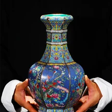 Цзиндэчжэнь керамика фарфоровая бутылка лучшие антикварные традиционные ремесла ручной работы ваза украшения классический стиль украшения для дома 24