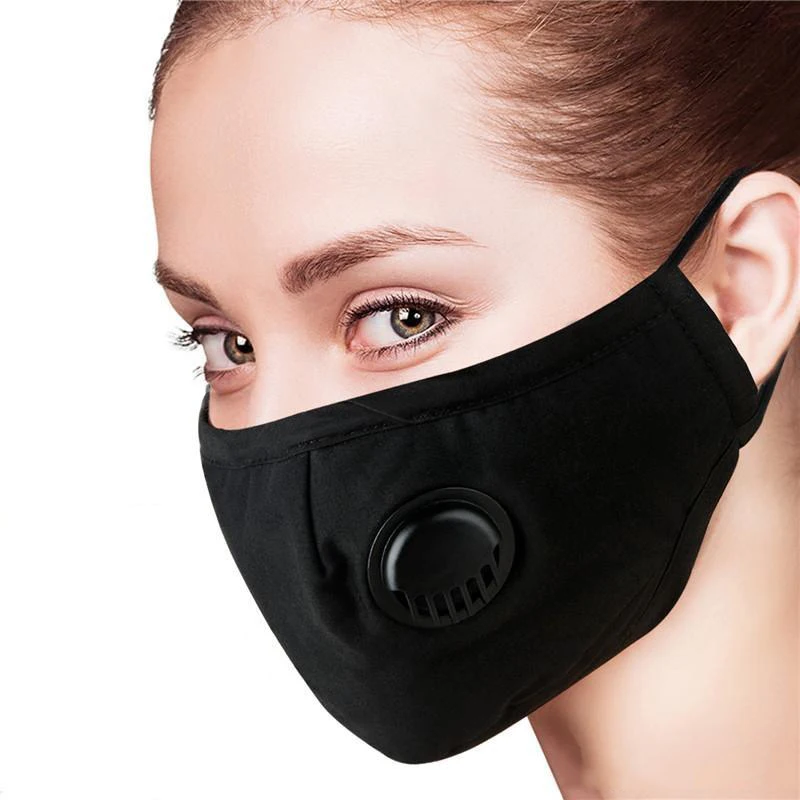 

Face Masks Anti-Dust Virus Smoke Gas and Allergies Adjustable &Reusable N95 Protection with 2 Filters for Women Man pm2.5