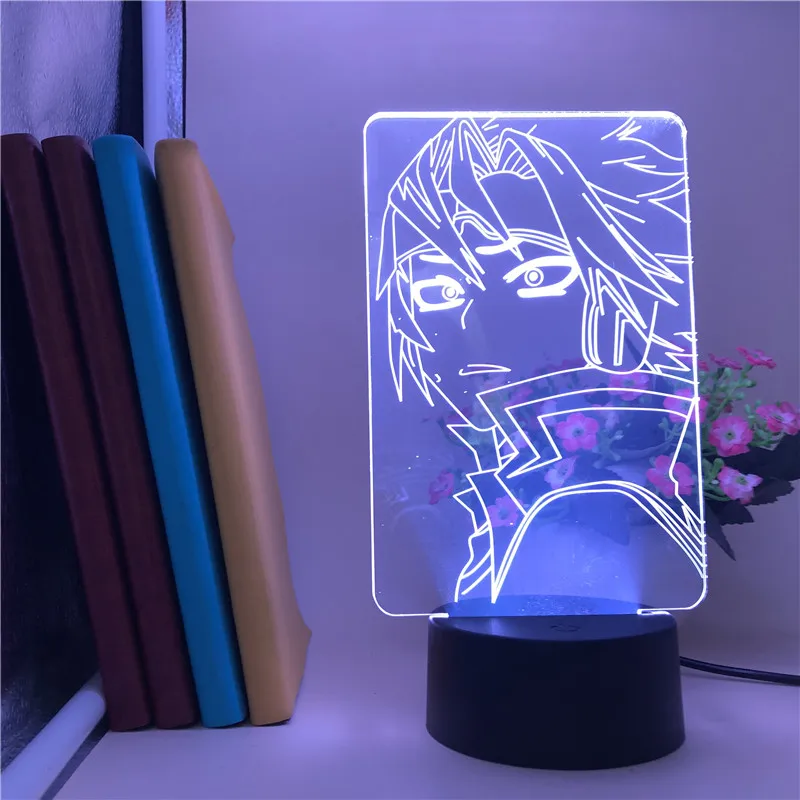 Anime Boy Sakamaki Izayoi Figure Decorative 3d Led Night Light for Home Bedroom Decor USB LED Table Night Lamp 3d Light Gifts
