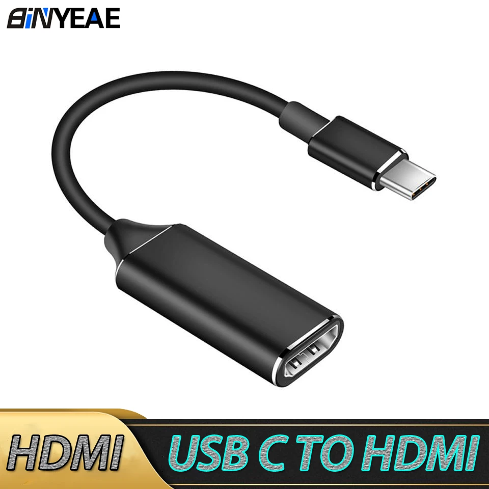 Кабель-адаптер USB C HDMI для Samsung Galaxy S10 S9 S8 Note 9 8 Huawei P30 Oneplus 7 Pro | Электроника