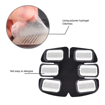 

Muscle Stimulator Replacement Gel Pads Hydrogel Sticker Smart Fitness EMS Trainer Pads ABS Stimulator Accessories Fat Burner Pad