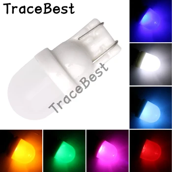 

4Pieces White 12V DC T10 W5W 194 2LED 5630 Clearance Lights Car Light Lamp Bulb White/Blue/Red/Amber/Green/Purple