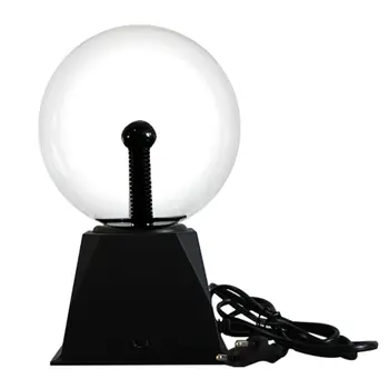 

Touch sensor magic ion ball 8 inch red light sound control with 12V adapter Electrostatic ion lamp Negative ion