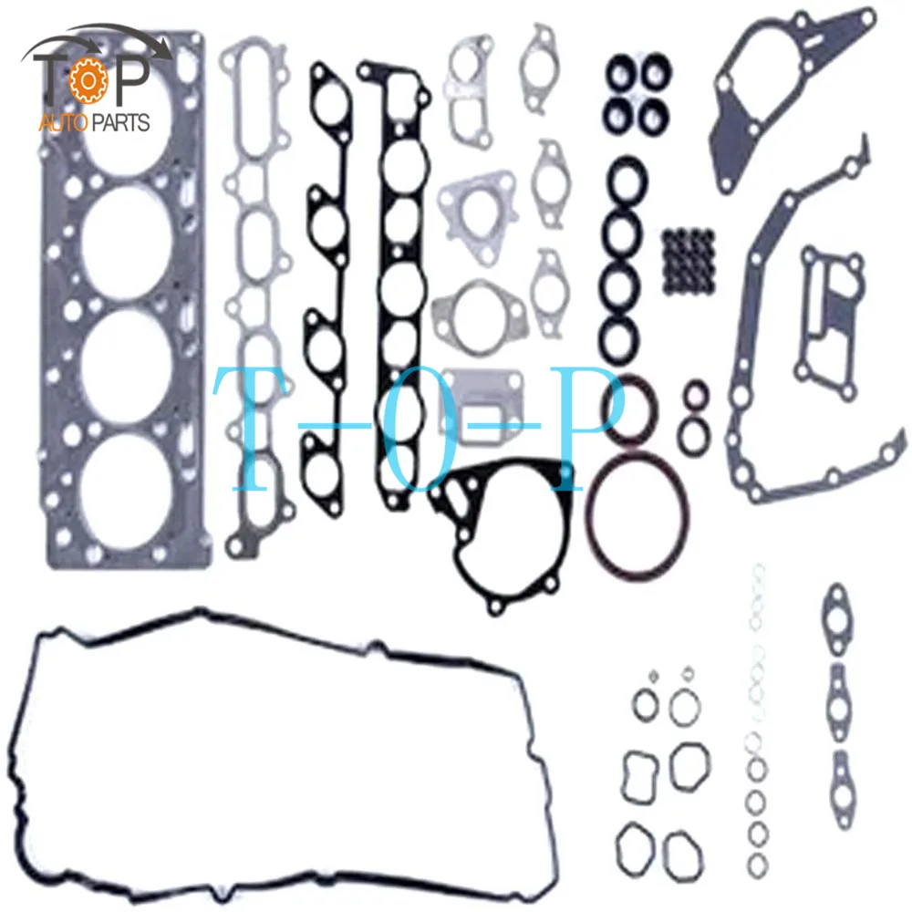 

4D56HP 4D56U 16V Engine Full Gasket Set Kit For Mitsubishi L200 CR Triton Strada Pajero 2.5L ME200752 1000A407