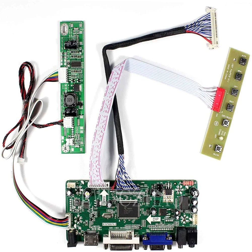 LCD LED Converter Driver board Monitor Kit for LTM230HT10 HDMI+DVI+VGA 