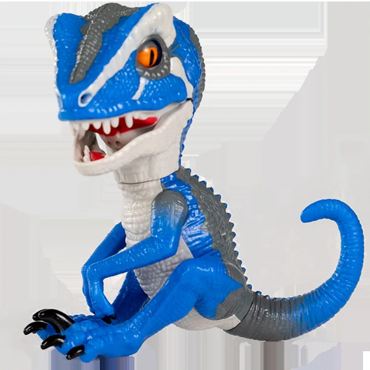 Fingertip синий Untamed динозавр игрушки динозавр Смарт электрическая интерактивная игрушка finerlings