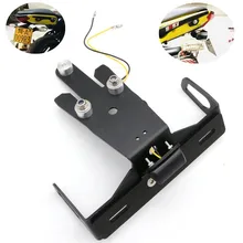 Держатель номерного знака мотоцикла лицензионный кронштейн ХВОСТ Tidy Fender Eliminator для Kawasaki ER6N ER6F ER-6N ER-6F 2013