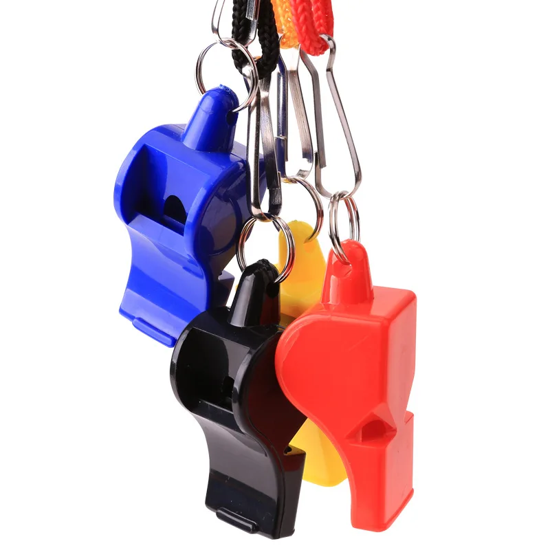 

1Pcs Whistle Plastic Whistle Soccer Football Basketball Hockey Baseball Sports Referee Whistle Survival Outdoor For Team Sport