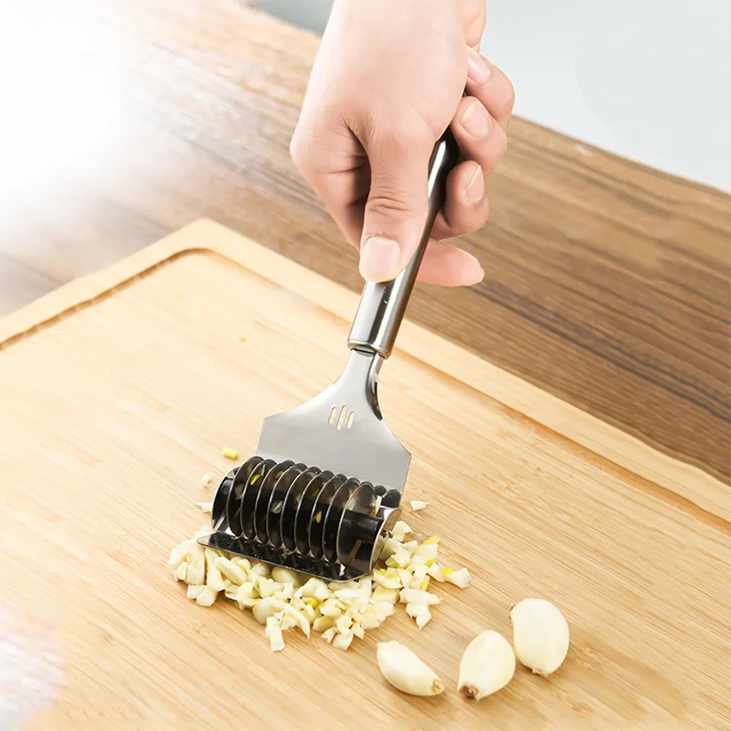 Noodle Garlic Cutter Stainless Steel Manual Spaghett Pasta Machine DIY Dough Noodles Maker Ginger Garlic Roll Crusher Kitchen Gadget