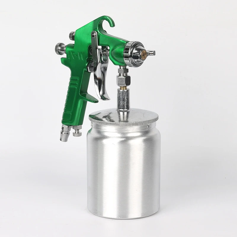 ELEG-Siphon разбрызгиватель подачи с чашкой 600cc, 1,5 мм сопло-распылитель, зеленая ручка