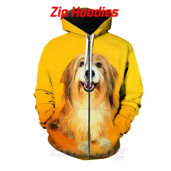 

Yellow dog hoodie 3D printing hoodies/shirts/ pants male autumn and winter Harajuku funny street costume hip hop