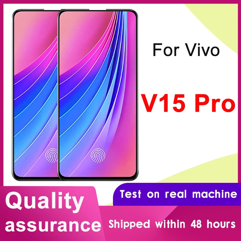 100% протестированный 6 39 ''AMOLED дисплей замена для Vivo V15 Pro LCD кодирующий преобразователь сенсорного экрана в
