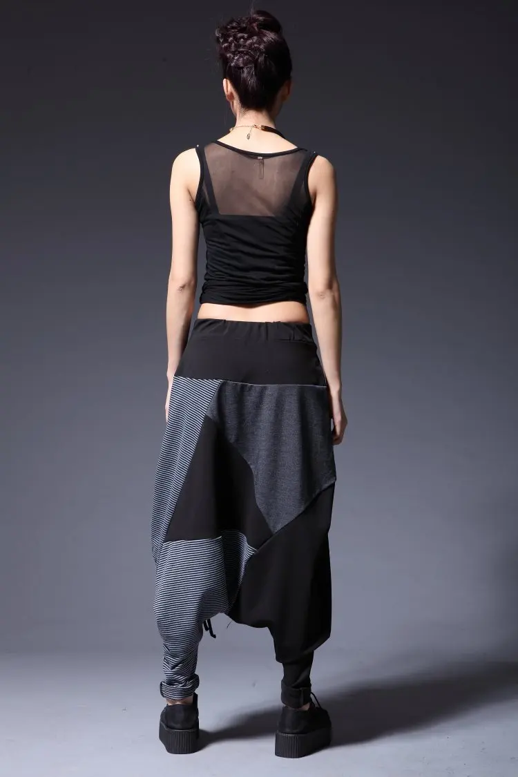 pantalones mujer Безразмерные брюки толстые зимние новые шаровары брюки женские индивидуальные свободные большие размеры женская одежда