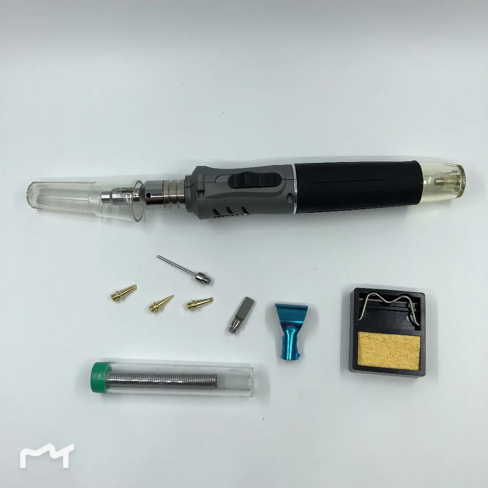 Welding soldering iron tool kit 10 in 1 soldering iron set butane gas blowing torch kit Welding soldering iron tool kit 10 in 1 soldering iron set butane gas blowing torch kit