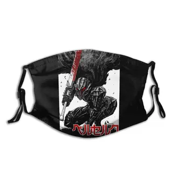 

Sunproof Protection Mask Berserker Guts Mouth Mask Filters Inside Rock Roll Mouth Muffle