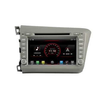 

2 din Android 10 Car DVD Player GPS Navigation System For 2012 2013 Honda Civic radio stereo