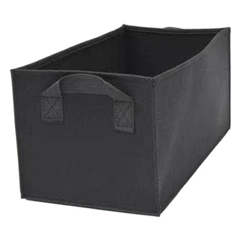 

3PCS Planting Bag Square Felt Potato Planting Bag Tree Planting Bag Black Thickening
