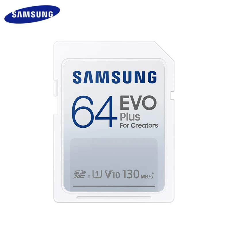 Ｚ SD EVO ÷ SD ī ޸ ī, SDHC V10 C10, 32GB, 64GB, SDXC, 128GB, 256GB, V30, ִ 130 MB/s б