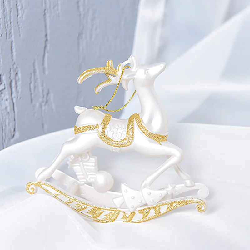 

Christmas tree snowflake pendant room kindergarten deer hanging ornament ceiling wall hangings
