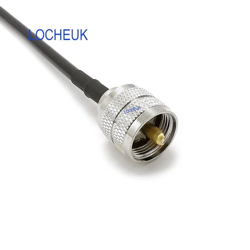 РЧ коаксиальный кабель LMR200 N Тип штекер для UHF PL-259 штекер разъем антенны отрезок провода расширения Перемычка провода LMR200