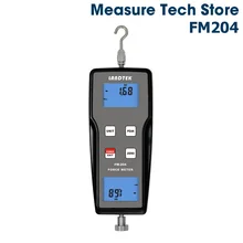 Landtek FM-204 Digital Force Gauge Dynamometer Push Pull Testing Machine 10N Tensiometer Measuring Meter Portable Tension Tester shahe atl 20 digital high precision tension gauge portable digital tension meter