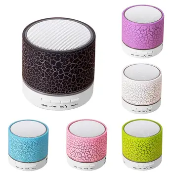 

Mini Bluetooth Portable Speaker Wireless LED Dance Music Audio Speaker Support TF Card Stereo FM Radio Speaker