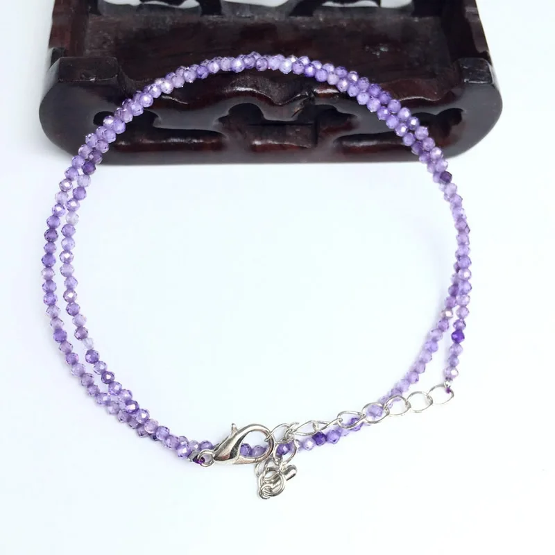 Collier Ras De Cou En Lapis Lazuli Et Turquoise – Pierres Facettées 2mm, Argent Sterling