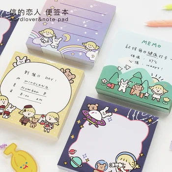 

Card lover Full of vitality memo pad diy message note paper notepad pack Wholesale