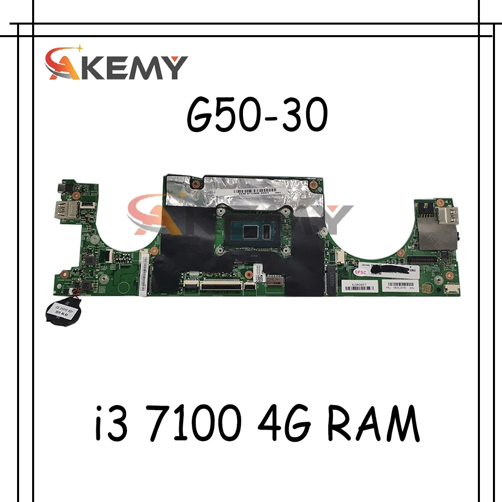 448.0A701.0011 материнская плата для Lenovo 710S-13ISK xiaoxin air 13 ноутбука ЦП i3 7100 4 Гб ОЗУ 100%