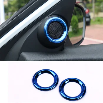 

Stainless steel Car door audio loud speaker trim covers for Honda CIVIC 2016 2017 2018 2019 2020 2021 styling auto Accessories