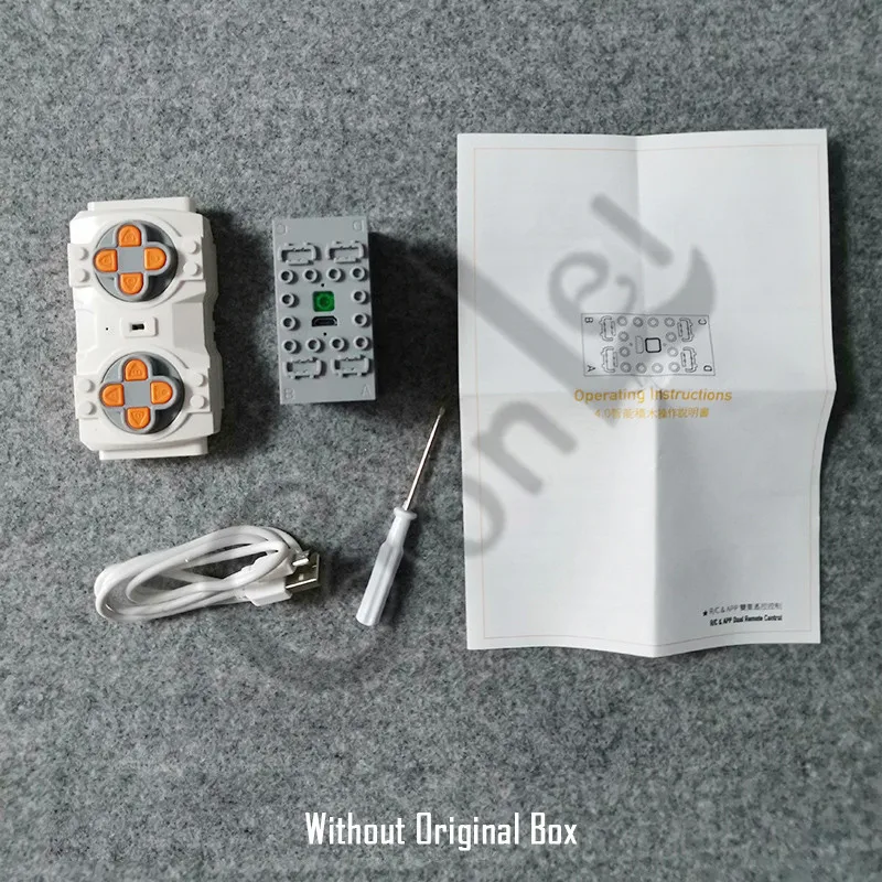 Bateria de Lítio Blocos de Construção Novo Telefone Criativo Bluetooth Controle Remoto 4 Canais Caixa Compatível Logoes Sbrick Buwizz Peças 2 Cheap Blocos