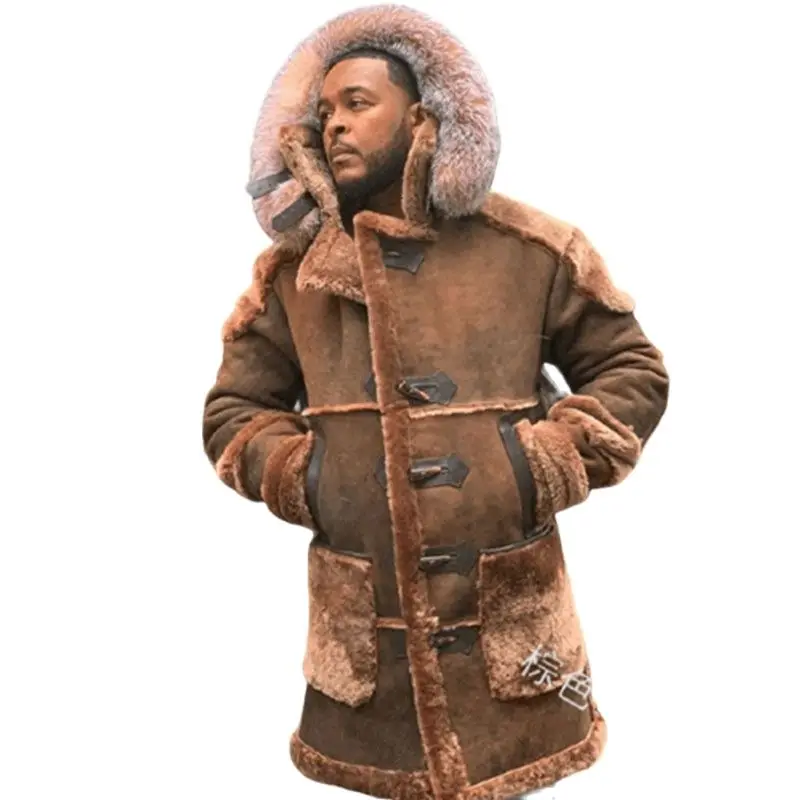 Coldker Winter Thick Coat Men Warm 