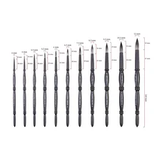 1 шт 87R бамбуковая ручка белка волосы смешанные акварельные художественные акварельные кисти