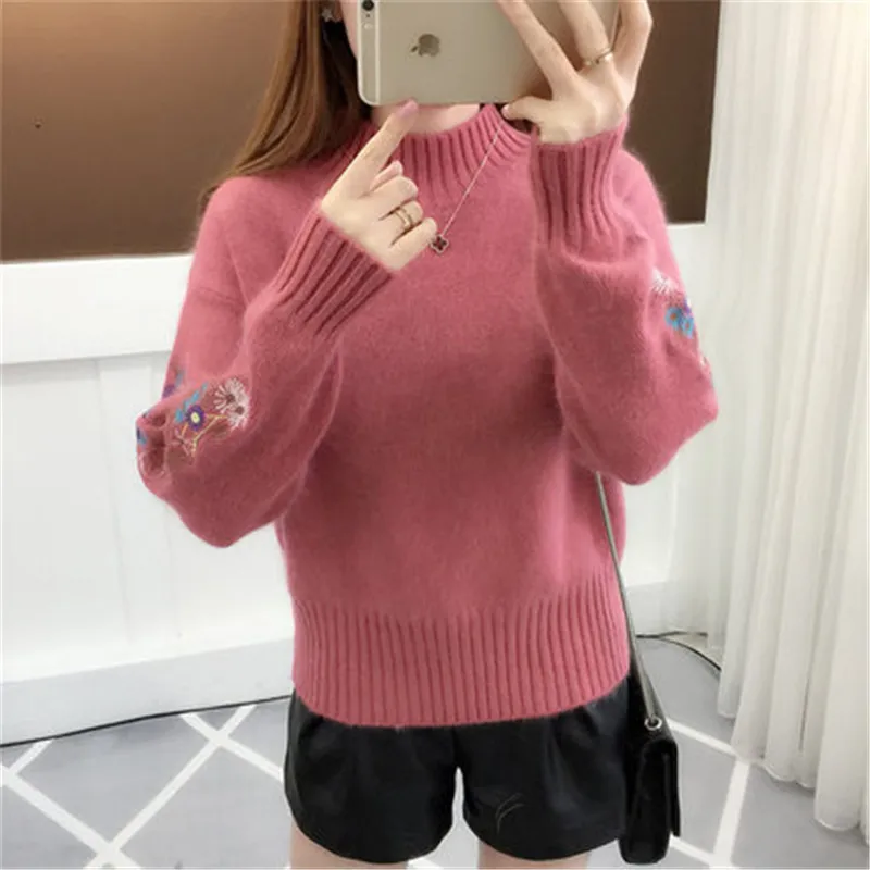 

Womens Sweaters and Pullovers New Fashion Popular Clothes Female Spring Clothing Autumn Warm Sweater Pullover LWL204