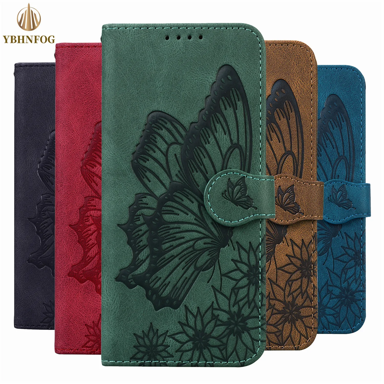 

3D Embossed Design Flip Case for Moto G30 Leather Wallet Phone Cover For LG K42 K52 Stand Card Shockproof Full Protection Bags