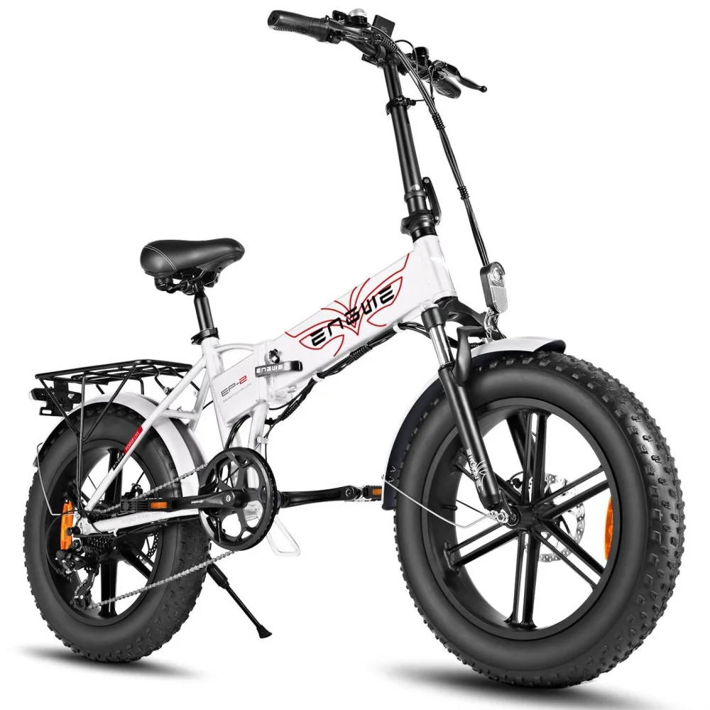 EU Direct] ENGWE EP 2 PRO bici elettrica pieghevole 750W bici da neve 20  pollici pneumatici grassi bicicletta elettrica 12.8Ah 48V 45 km/h velocità  massima|Electric Bicycle| - AliExpress