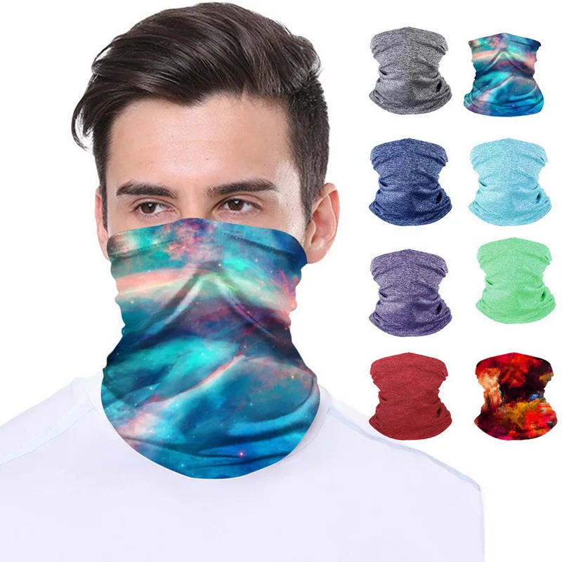 

2020 Multifunctional Outdoor Sport Magic Scarf Neck Warmer Tube Hiking Cycling Face Head Wrap Cover Bandana Balaclava Headband