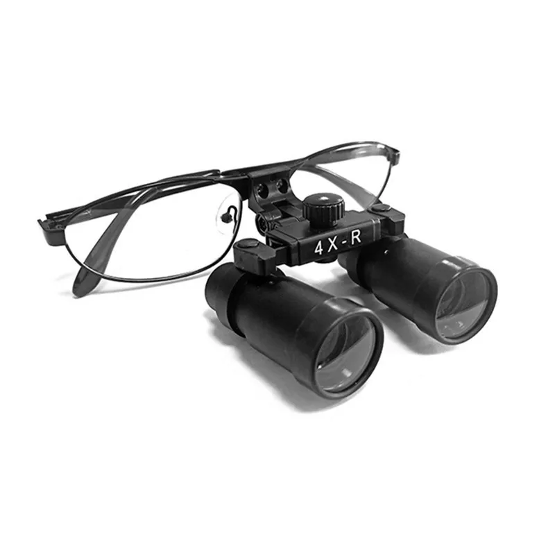 

Metal Frame Medical Loupes 4.0X-R Binocular Magnifier Medical Dental Surgical Loupes