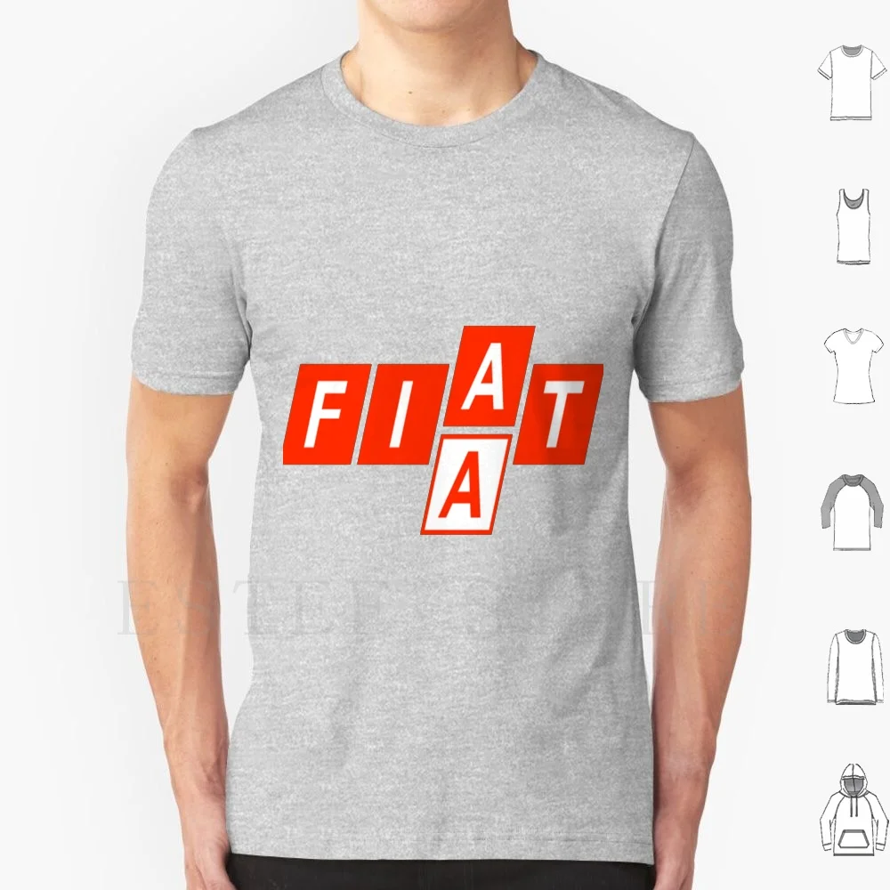 Rally Fiat Aa Racing T Shirt Uomo Cotone 6Xl Multipla Abarth 595 Fiat Talento Fiat 127 Fiat Decesimo Fiat Coupé Fiat 128 Fiat