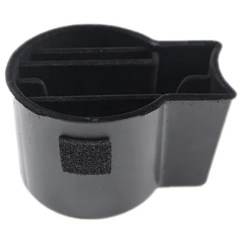 

Center Container Cup Holder for Tesla Model 3 Console Container Center Storage Box Car Card Slot Abs Black Flocking