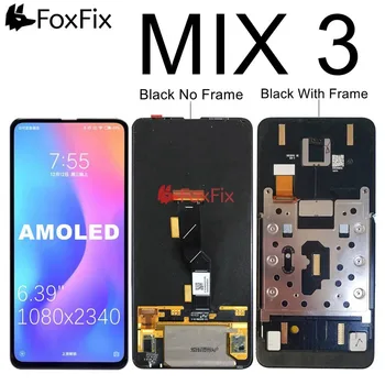 

FoxFix Super Amoled Display for Xiaomi Mi Mix 3 LCD Display Touch Screen with Frame For Xiaomi Mi Mix3 Lcd Screen Replacement