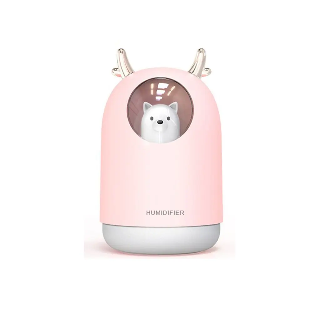 

Creative cute pet usb mini humidifier home bedroom mute small desktop air spray Animal mechanical ultrasonic 30 dB mute