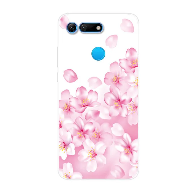 6,4 ''для huawei Honor вид 20 силиконовый чехол из мягкого термополиуретана с картинкой TPU чехол Coque для huawei Honor V20 чехол V 20 модные - Цвет: 29