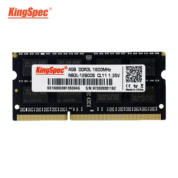 

KingSpec ddr3 8GB 4GB RAM Memoria Ram For Laptop ddr 3 1600MHz ram ddr3L 1.35V 4gb 8gb Notebook